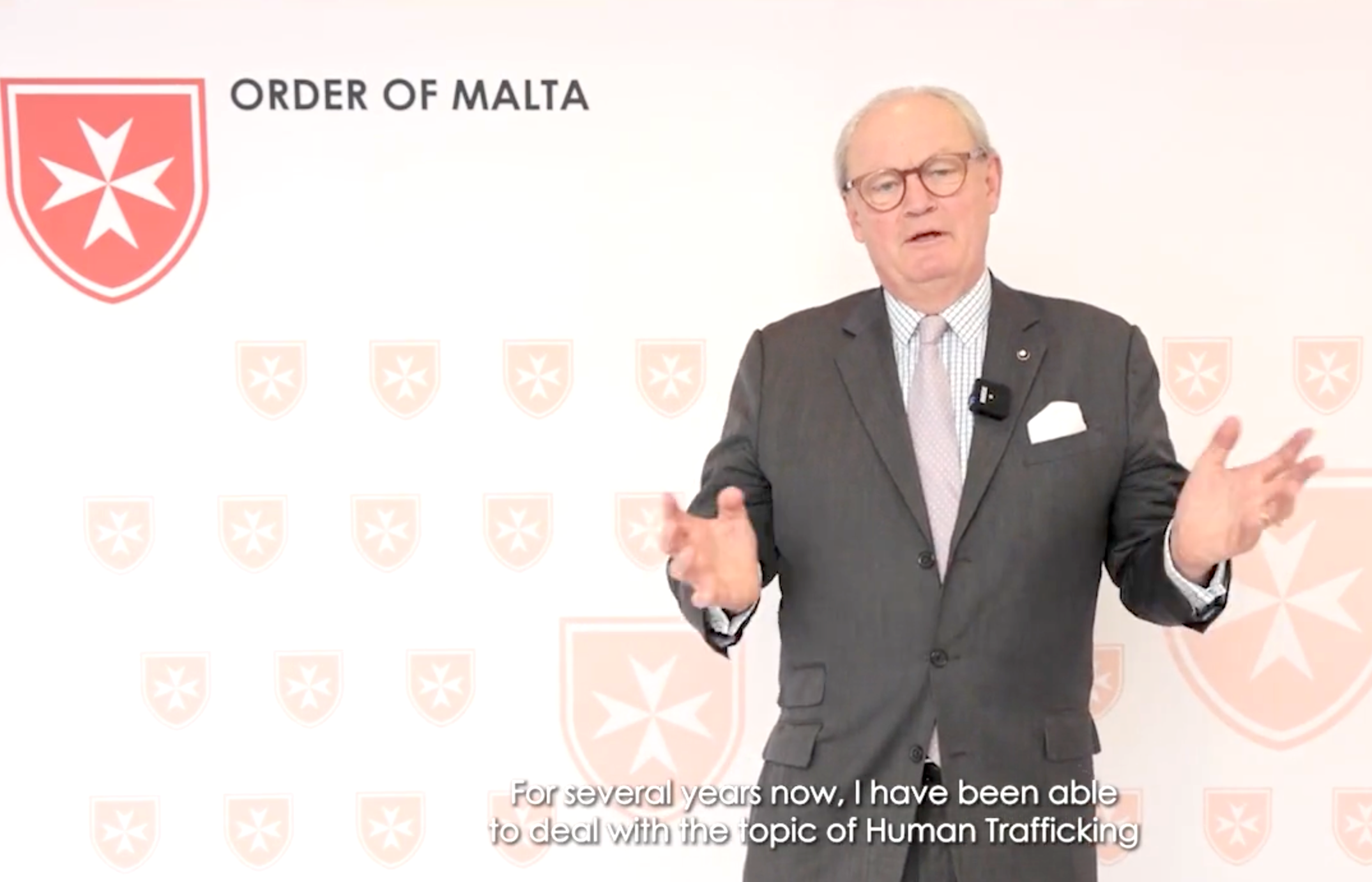 Video: H.E. Ambassador Prince von Schoenaich-Carolath on Human Trafficking