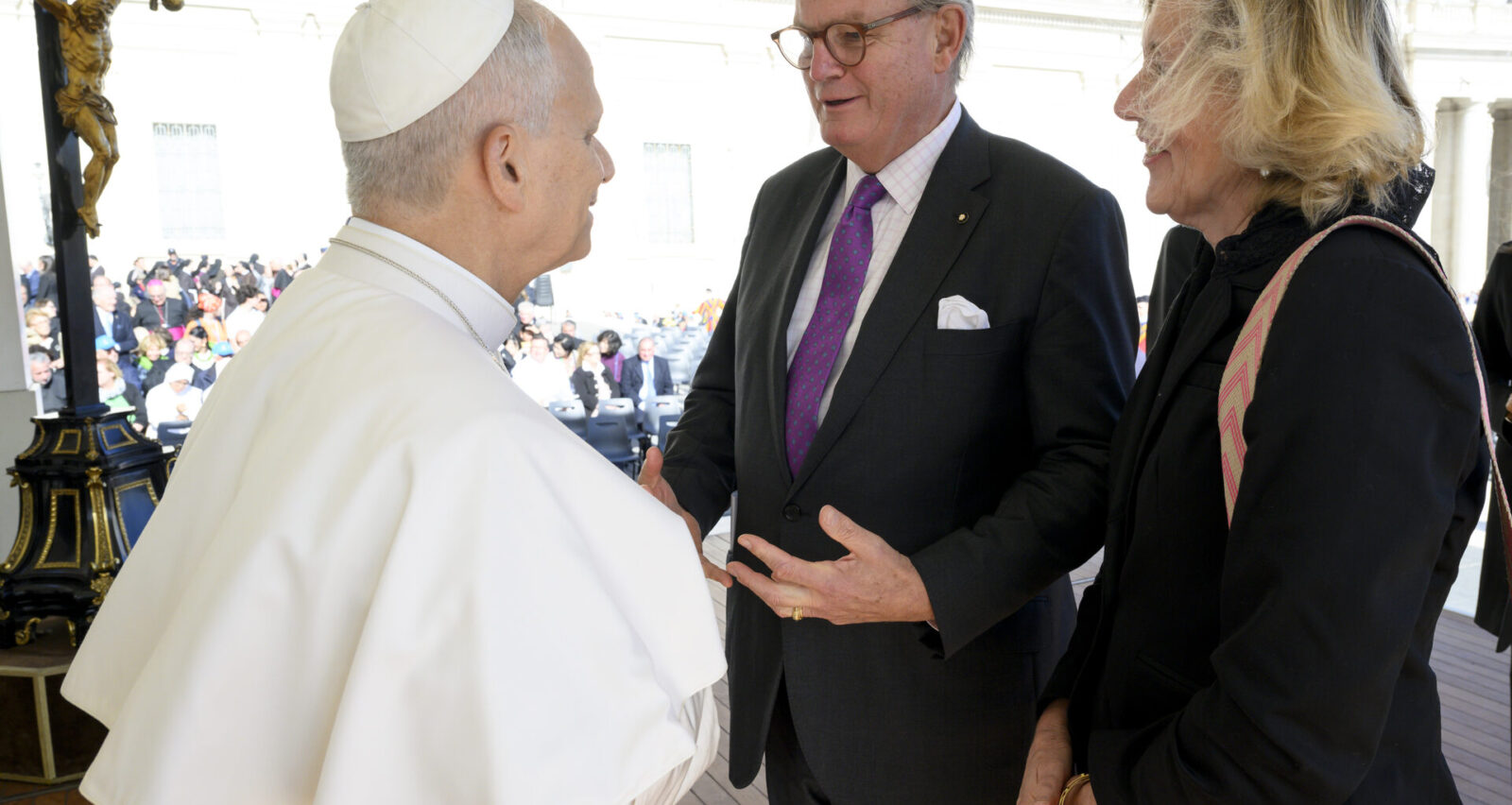 Ambassador at the audience of Pope Leo XIV