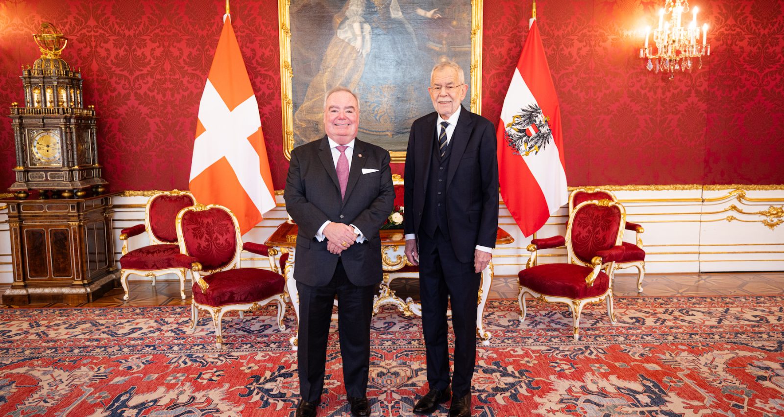 Official visit of the Grand Master to the Republic of Austria
