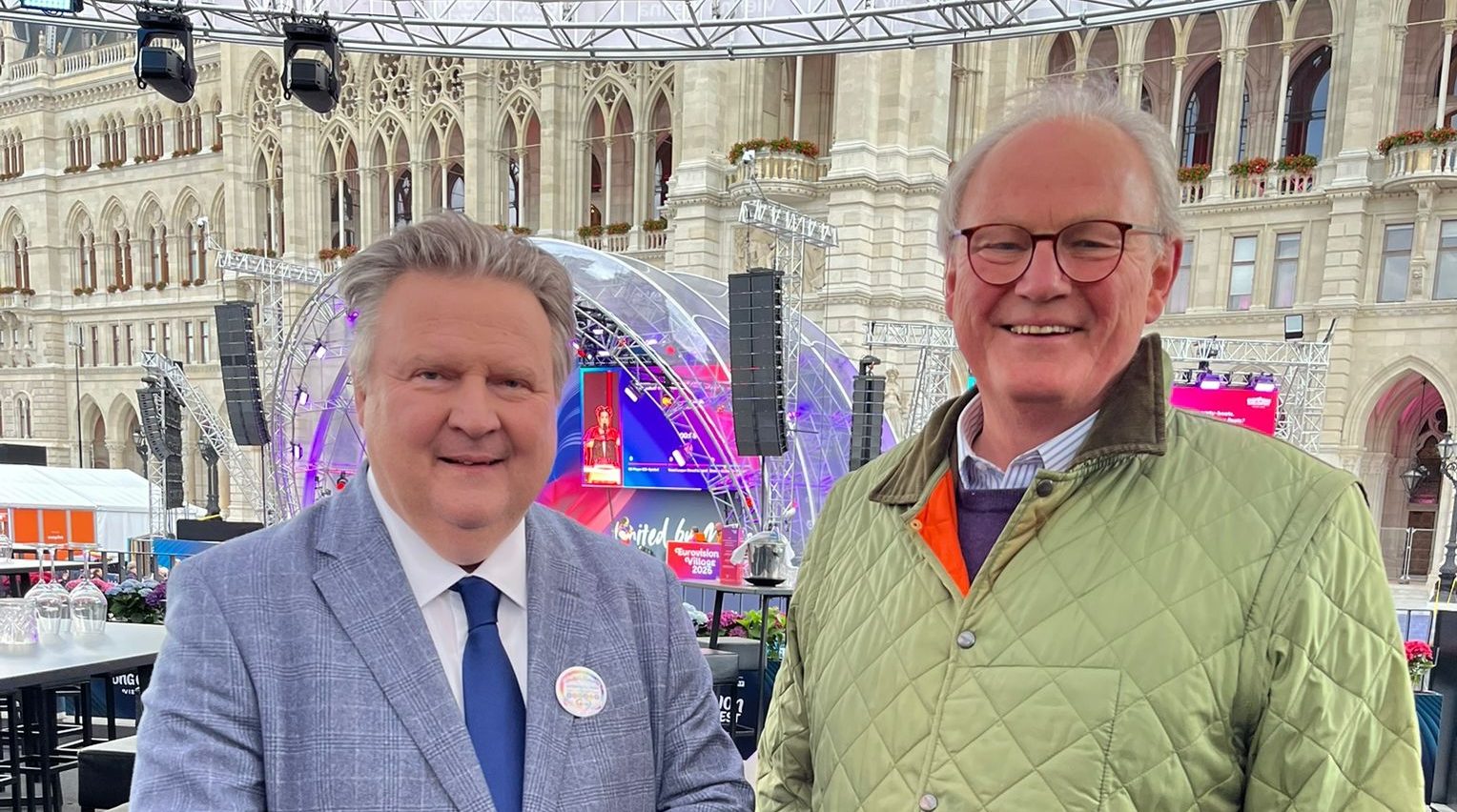 The Eurovision Song Contest as a platform for high-level discussions