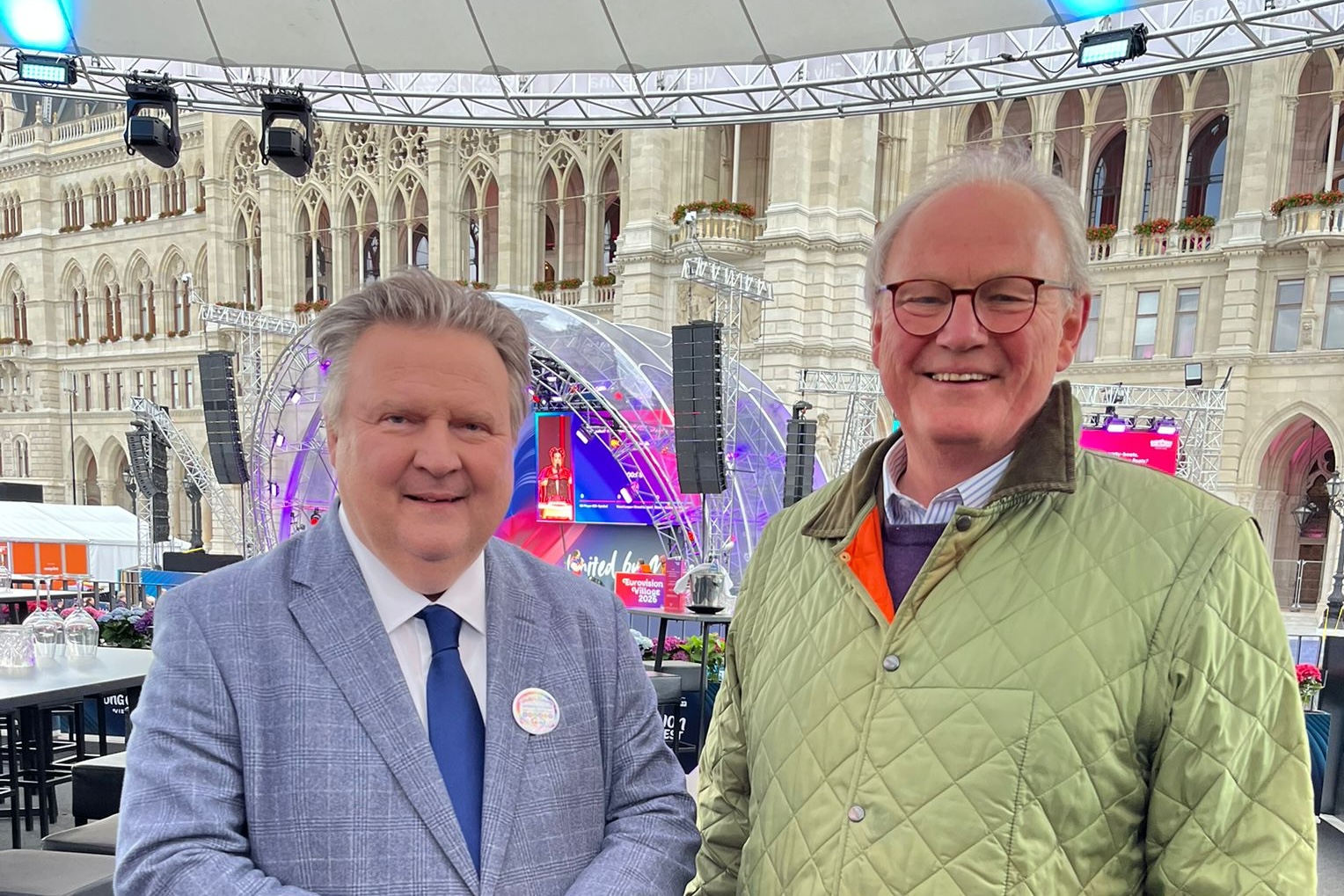 The Eurovision Song Contest as a platform for high-level discussions