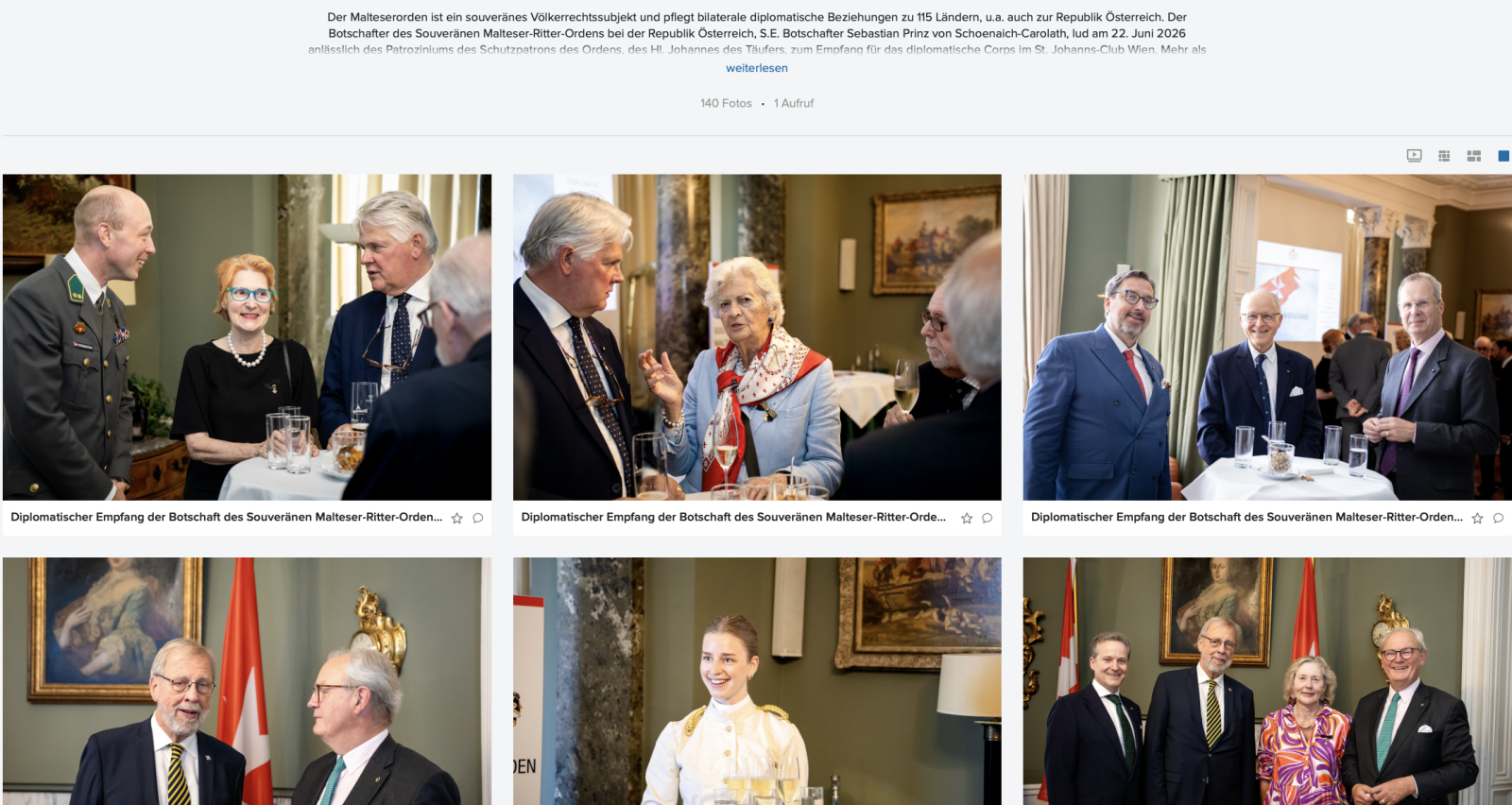 Photos from the 2026 Ambassadorial Reception