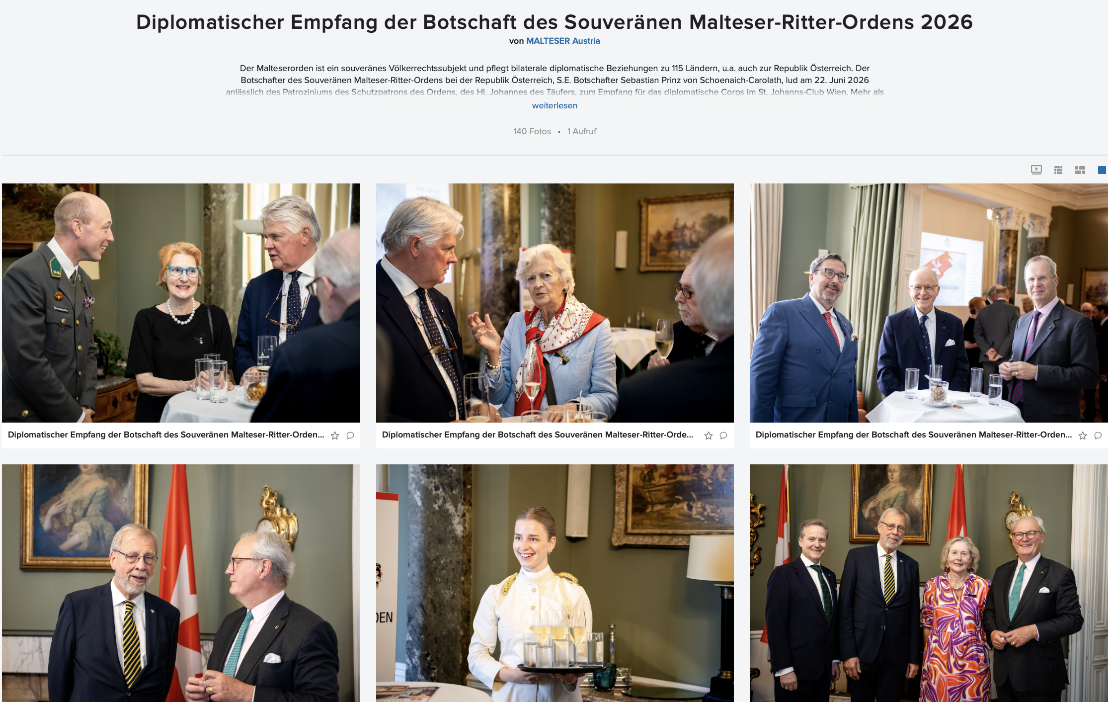 Photos from the 2026 Ambassadorial Reception